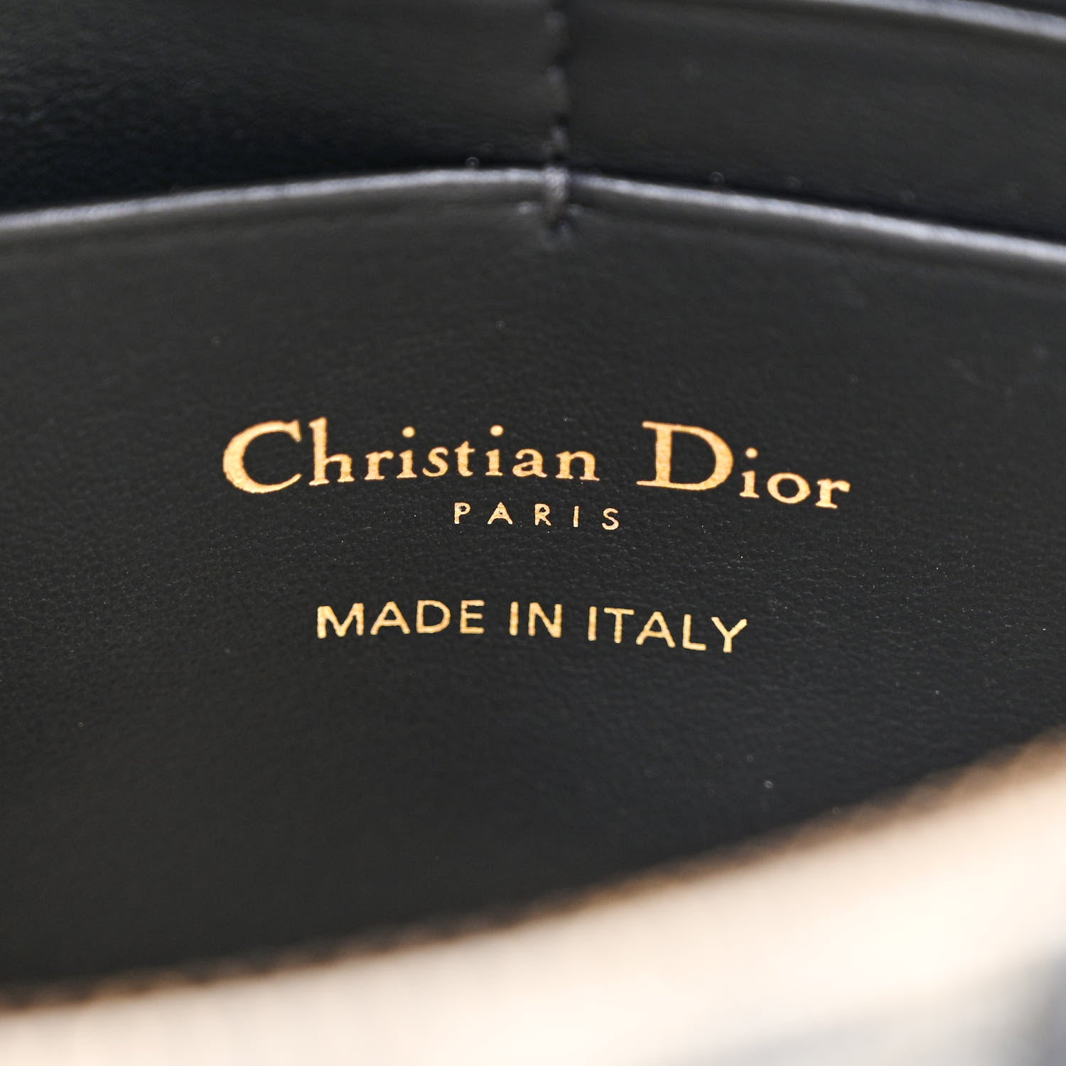 Christian Dior Oblique Saddle Chain Pouch Blue 6 of 12