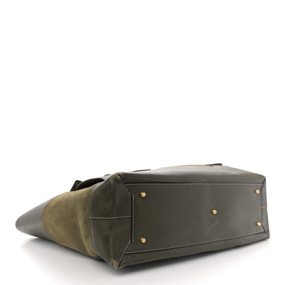 Bottega Veneta Calfskin Suede Maxi Intrecciato Arco 75 Olive Oil 4 of 16