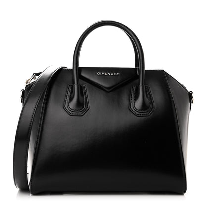 Givenchy Shiny Lord Calfskin Small Antigona Black 1 of 10