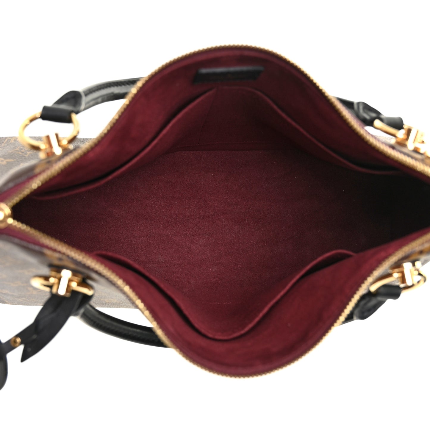 Monogram V Tote MM Bordeaux