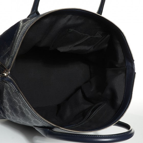 Gucci Imprime Monogram Large Tote Navy 5 of 18