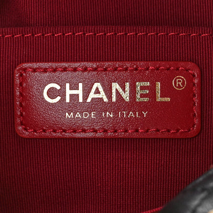 Chanel Lambskin Quilted Chain CC Mini Camera Case Black 6 of 11