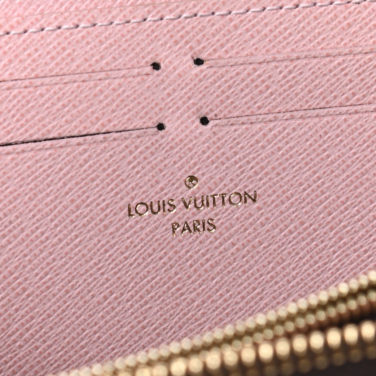 Louis Vuitton Monogram Clemence Wallet Rose Ballerine 6 of 8