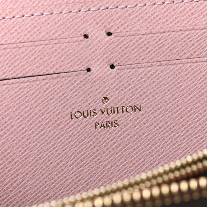 Louis Vuitton Monogram Clemence Wallet Rose Ballerine 6 of 8