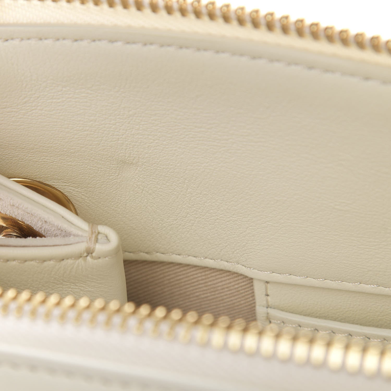 Chloe Calfskin Medium Roy Bag Natural White 13 of 13