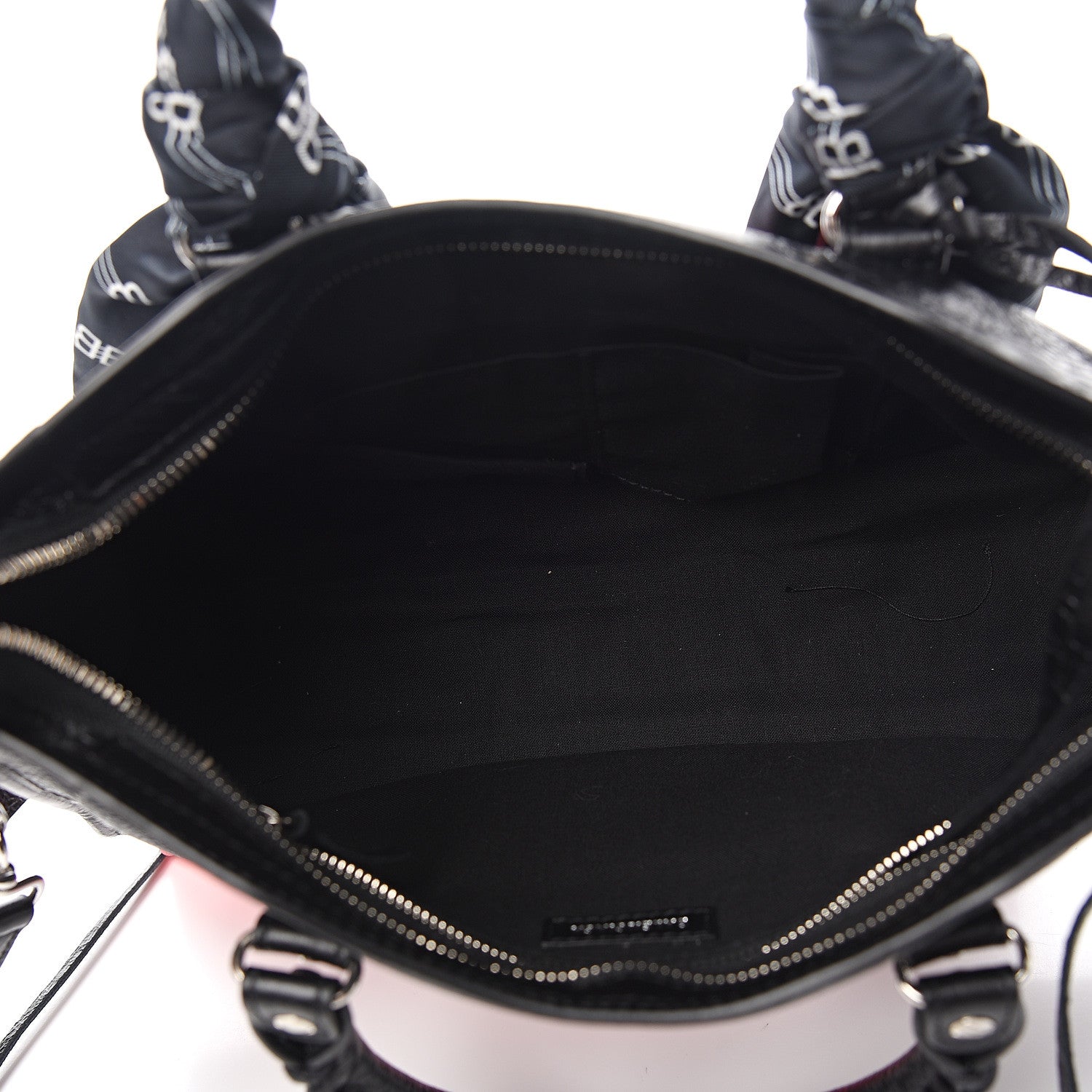 Balenciaga Agneau Classic Silver Hardware S City Scarf Black 4 of 9