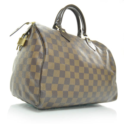 Louis Vuitton Damier Ebene Speedy 30 3 of 8