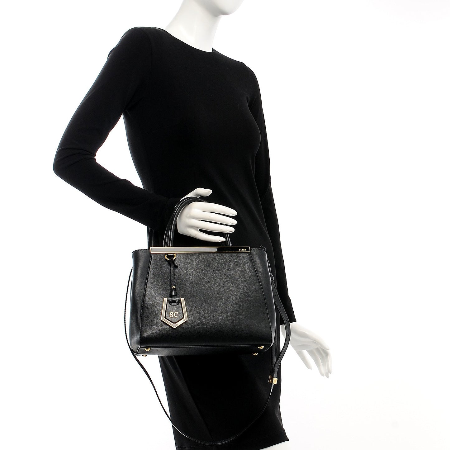 Vitello Elite Petite 2Jours Tote Black