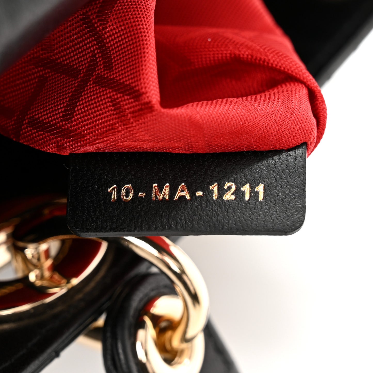 Lambskin Cannage Small My ABCDior Lady Dior Black