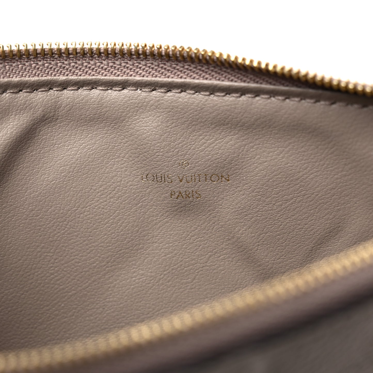 Empreinte Felicie Chain Wallet Zippered Insert Tourterelle