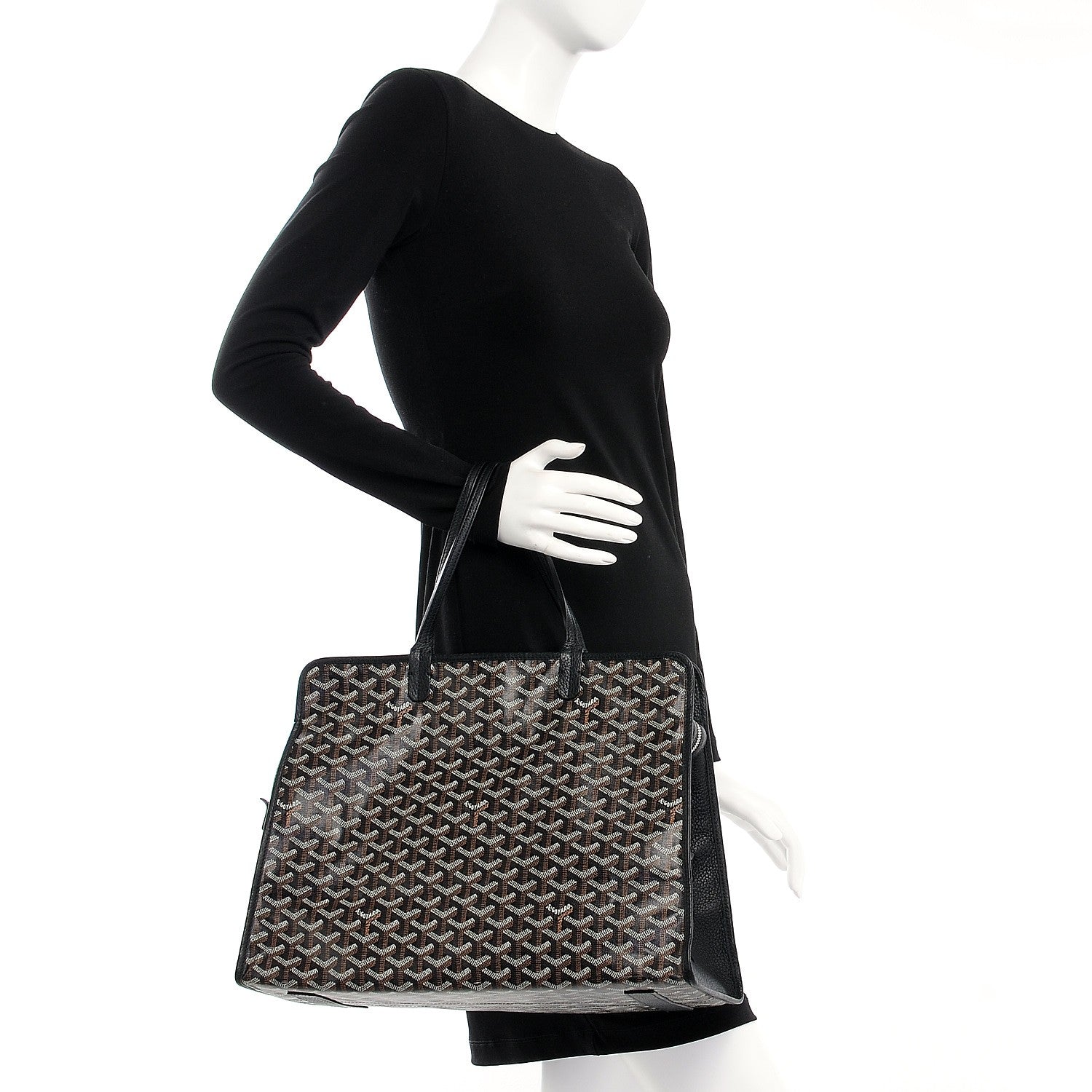 Goyard Goyardine Sac Hardy Pet Carrier PM Black 3 of 19