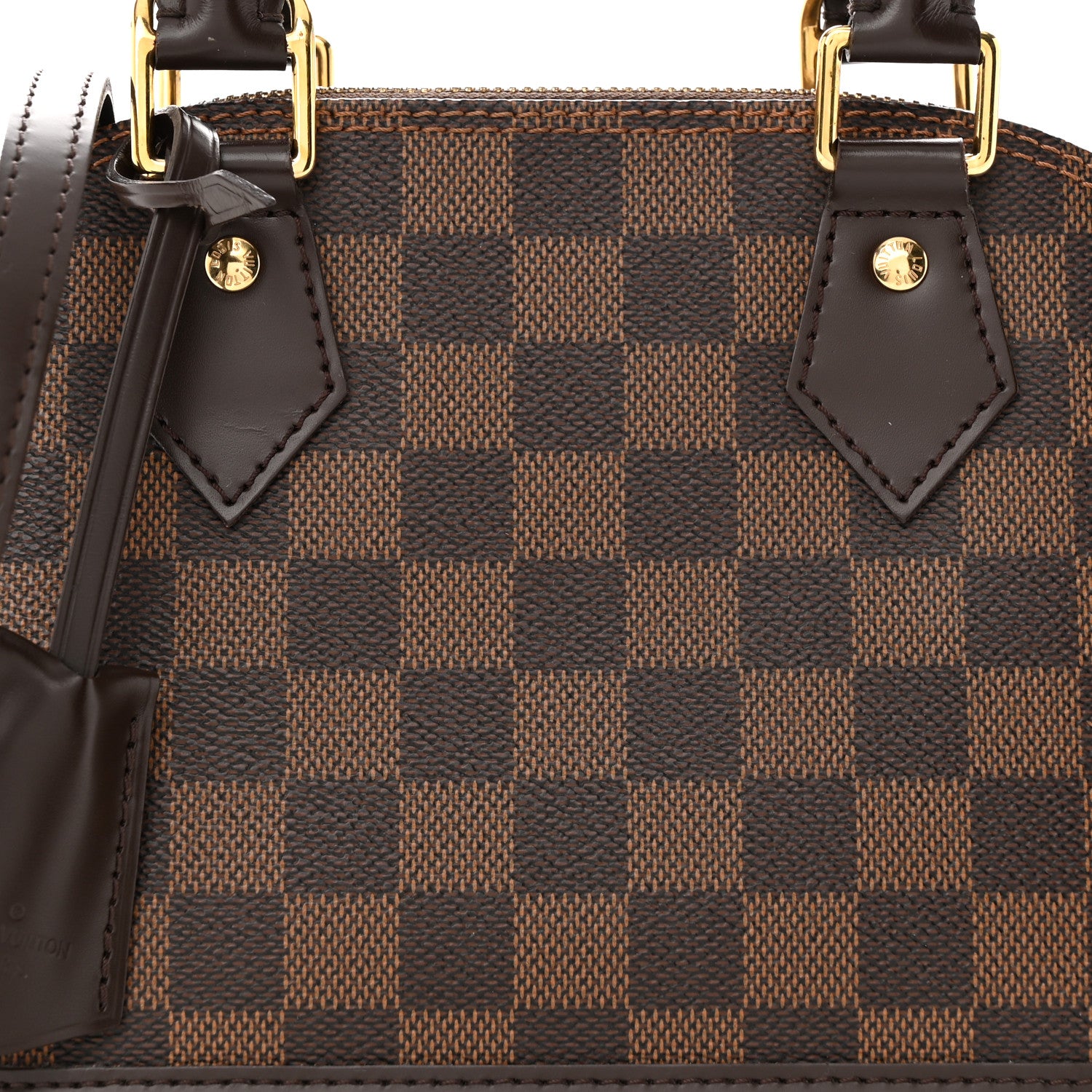 Louis Vuitton Damier Ebene Alma BB 7 of 9