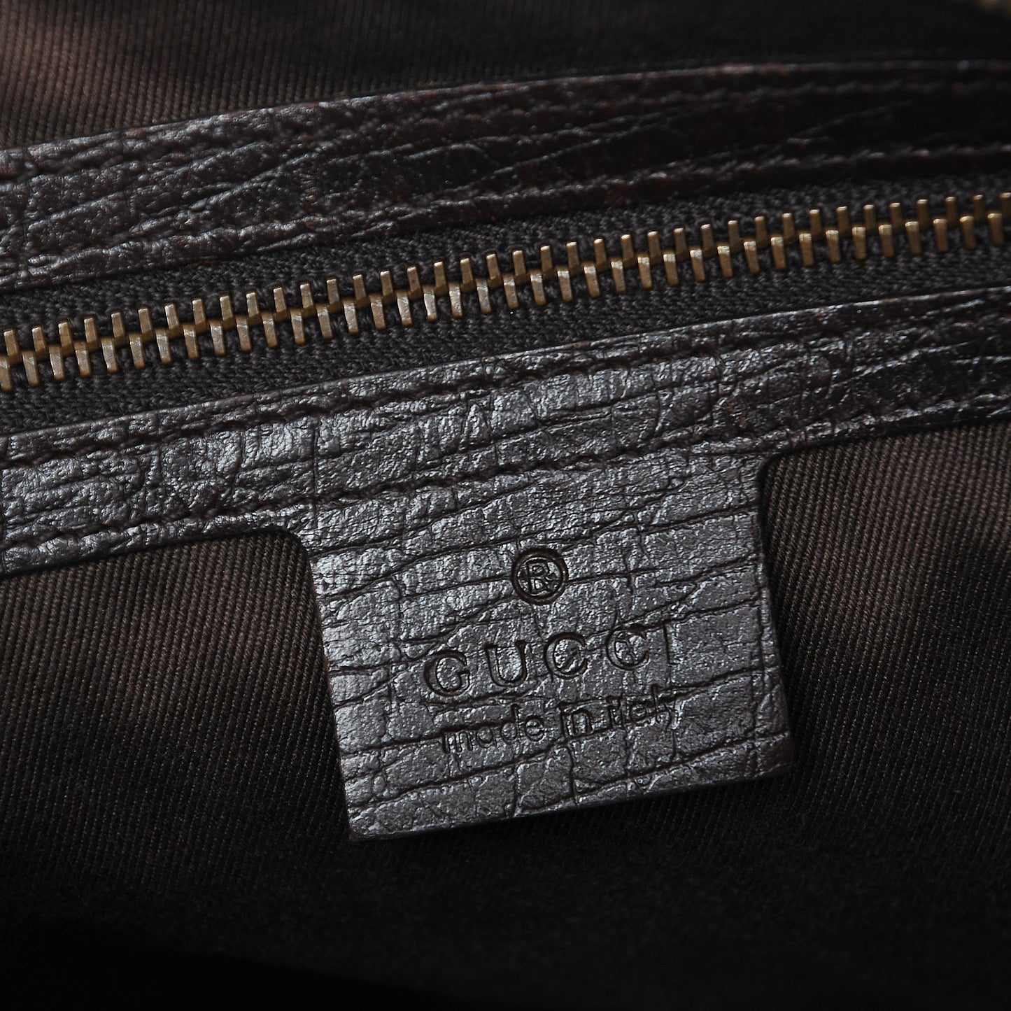 Monogram Horsebit Hobo Brown