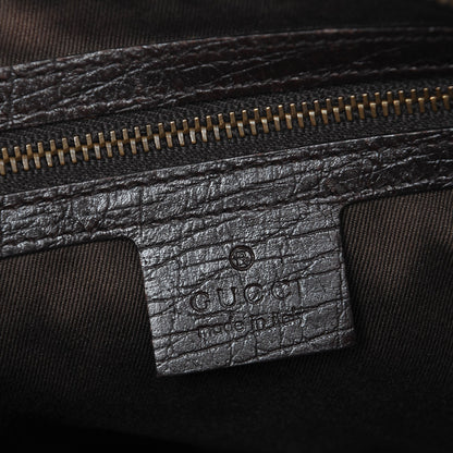Gucci Monogram Horsebit Hobo Brown 8 of 12