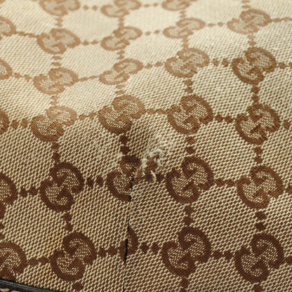 Gucci Monogram Biba Hobo Dark Brown 5 of 8