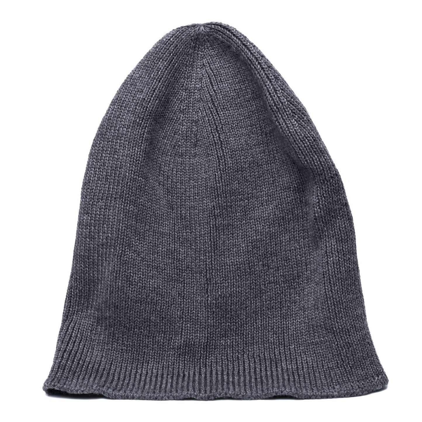 Wool Tricot Interlocking G Simple GG Beanie Hat M Graphite