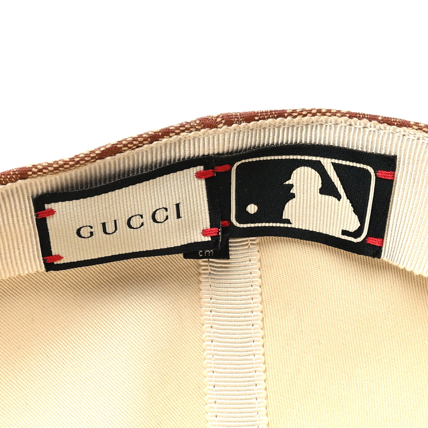 Gucci X MLB Monogram SF Giants Baseball Hat M Beige Ruggine 7 of 8