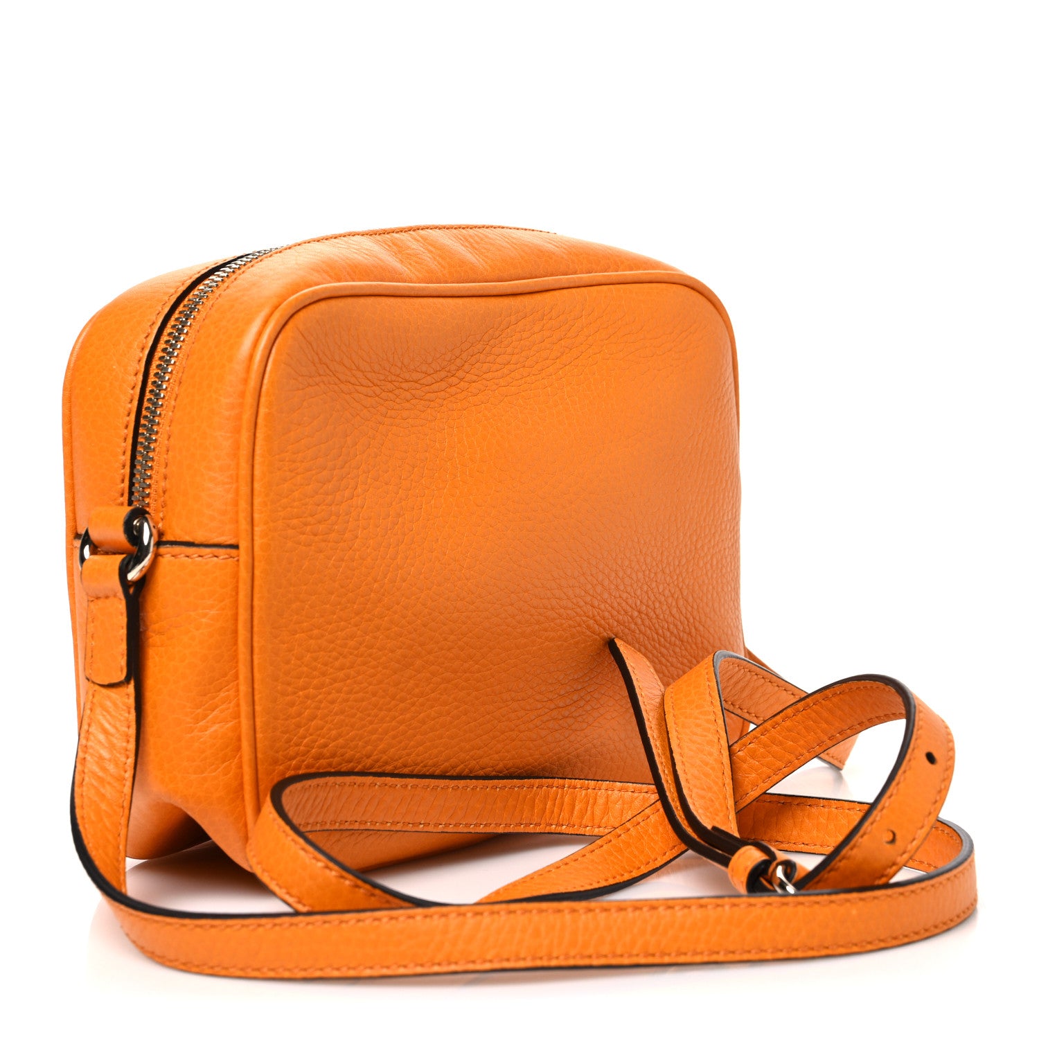 Gucci Pebbled Calfskin Small Soho Disco Bag Curcuma 2 of 9