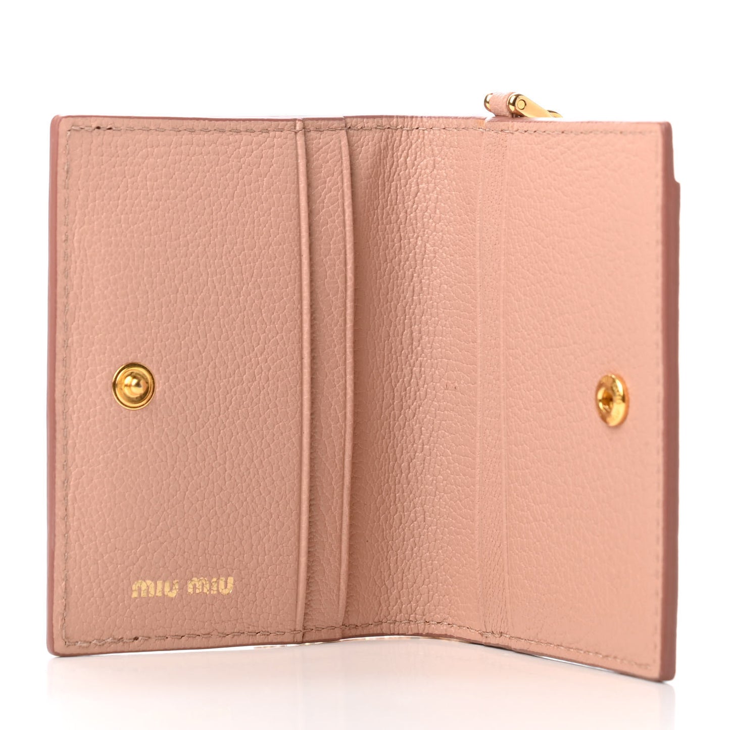 Goatskin Madras Card Holder Orchidea