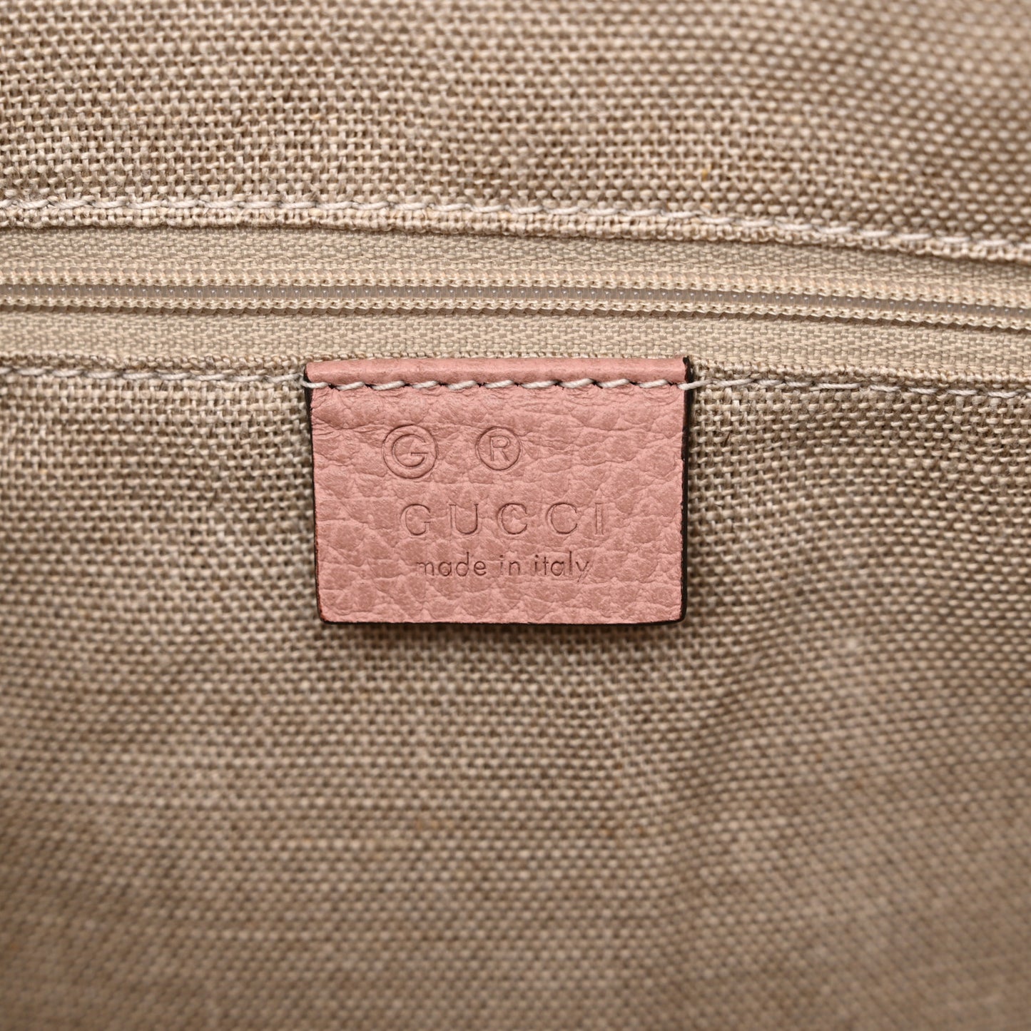 GG Monogram Large Margaux Hobo Beige Soft Pink