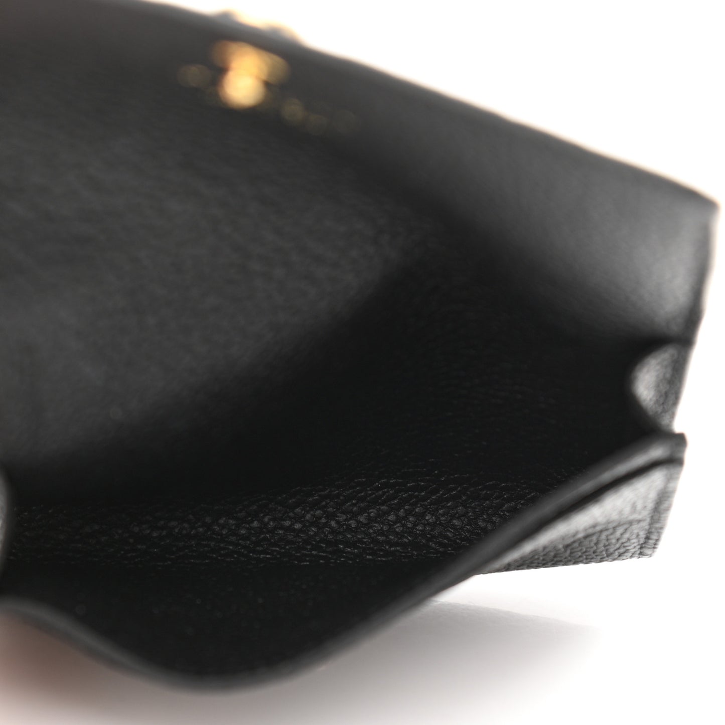 Empreinte Business Card Holder Black