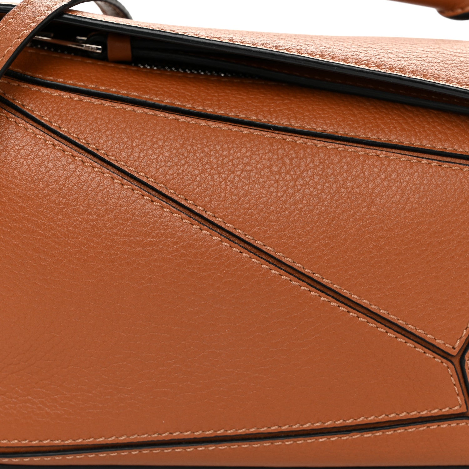 Loewe Calfskin Mini Puzzle Bag Tan 8 of 11