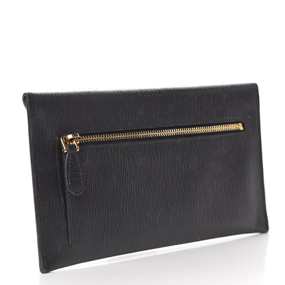 Prada Vitello Move Envelope Wallet Black 3 of 13