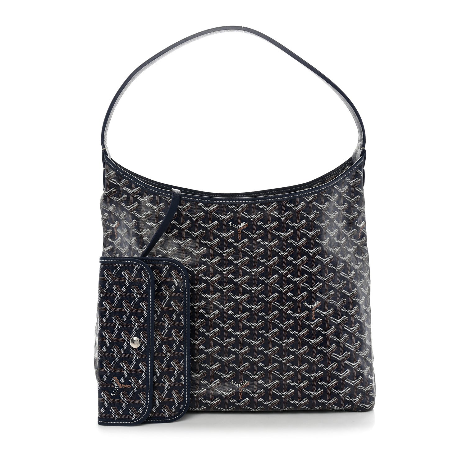 Goyardine Boheme Hobo Navy Blue