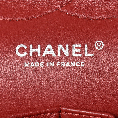 Chanel Caviar Quilted Jumbo Double Flap Red 8 of 10