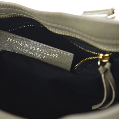 Balenciaga Chevre Gold Metallic Edge Hardware City Beige Latte 9 of 10