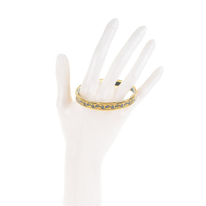 Hermes Enamel Printed Narrow Bracelet 65 2 of 6
