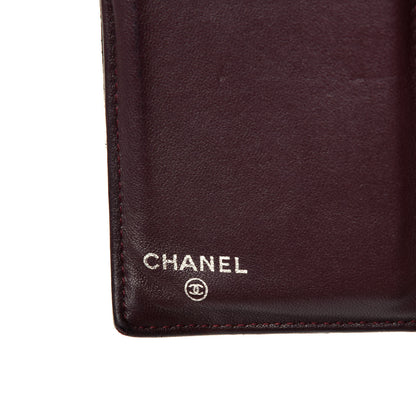 Chanel Lambskin Quilted Large Flap Wallet Black 6 of 7