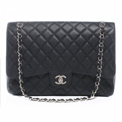 Chanel Caviar Maxi Single Flap Black 1 of 8