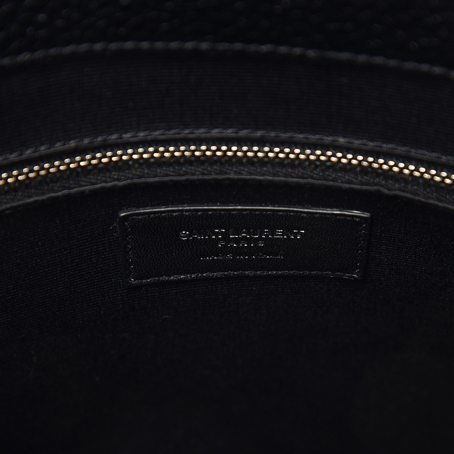 Saint Laurent Grained Calfskin Large Sac De Jour Black 8 of 8