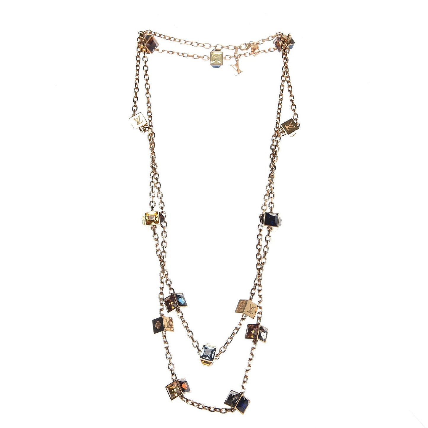 Swarovski Collier Gamble Crew Necklace Gold