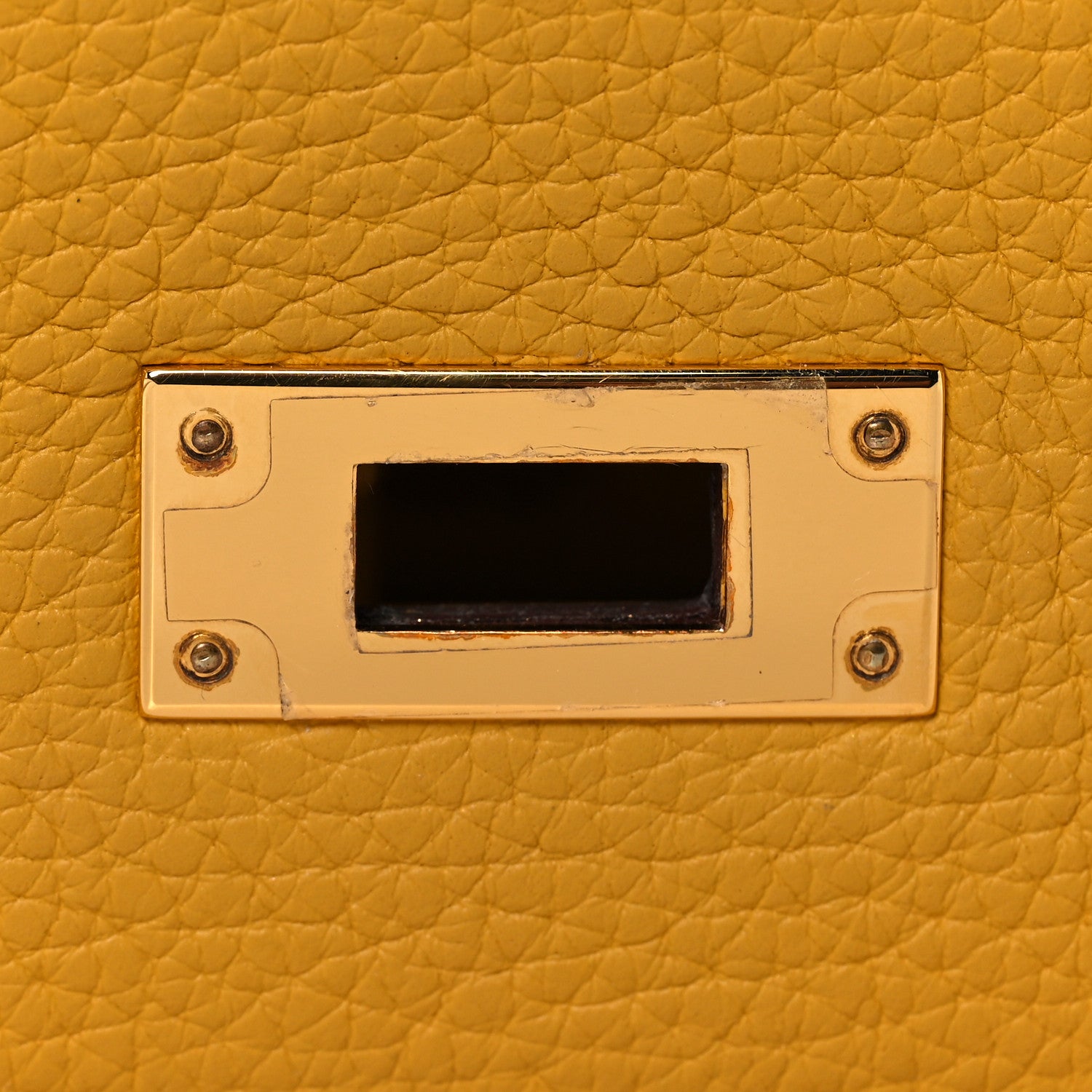 Hermes Taurillon Clemence Kelly Retourne 28 Jaune Ambre 32 of 42