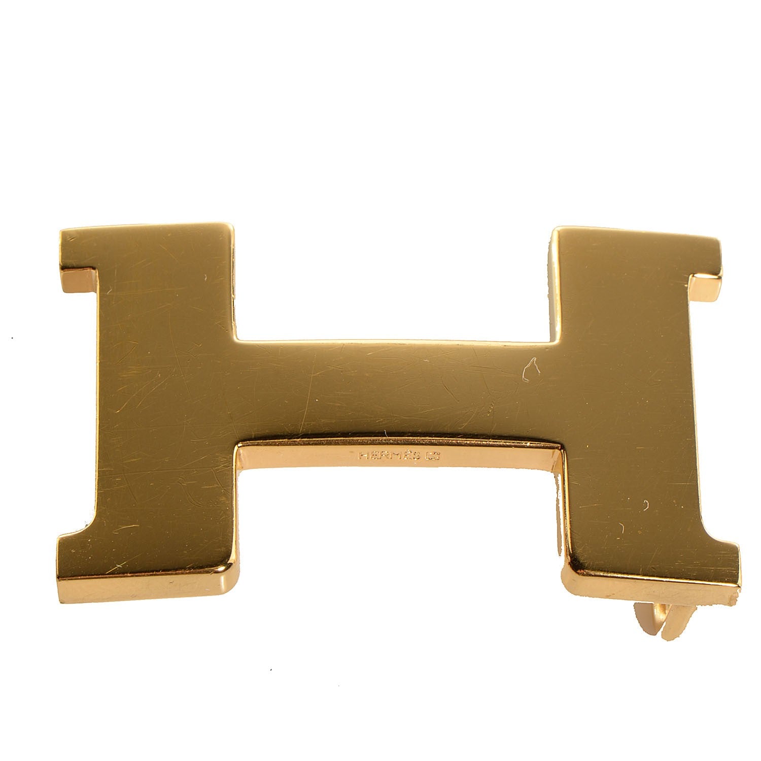 Hermes Polished 24mm H Belt Buckle Gold 5 of 5