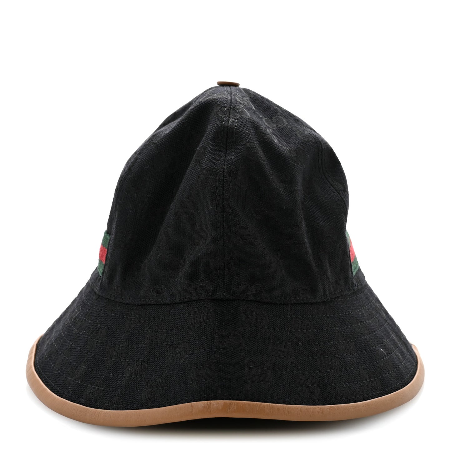 Monogram Web Bucket Hat S Black