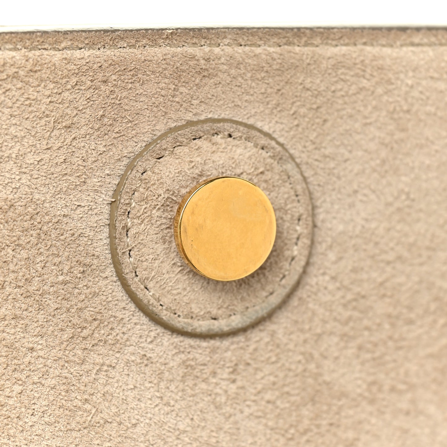 Grained Calfskin Micro Belt Bag Light Taupe