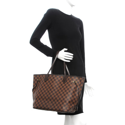 Louis Vuitton Damier Ebene Neverfull MM 2 of 9