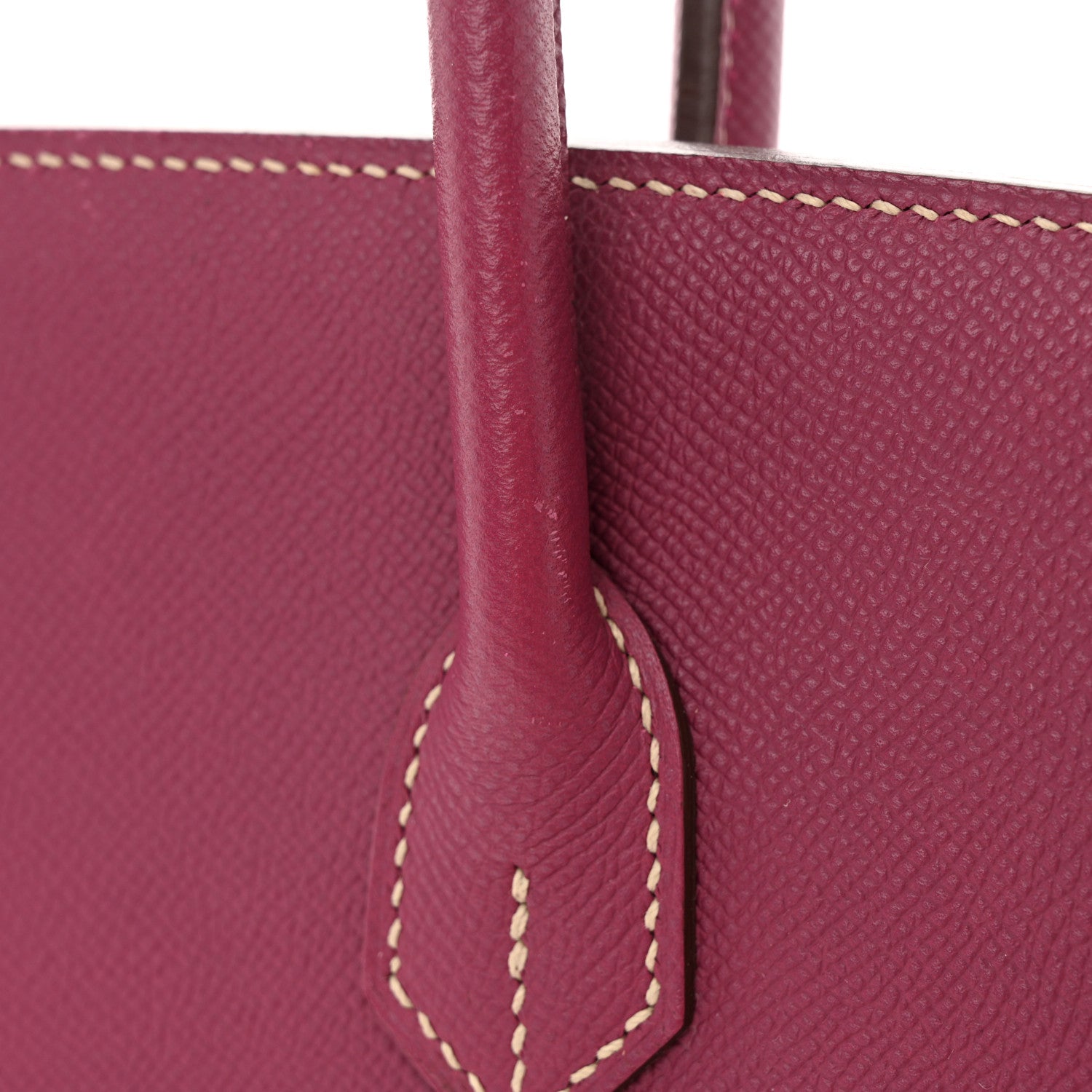 Hermes Epsom Candy Birkin 35 Tosca Rose Tyrien 12 of 14