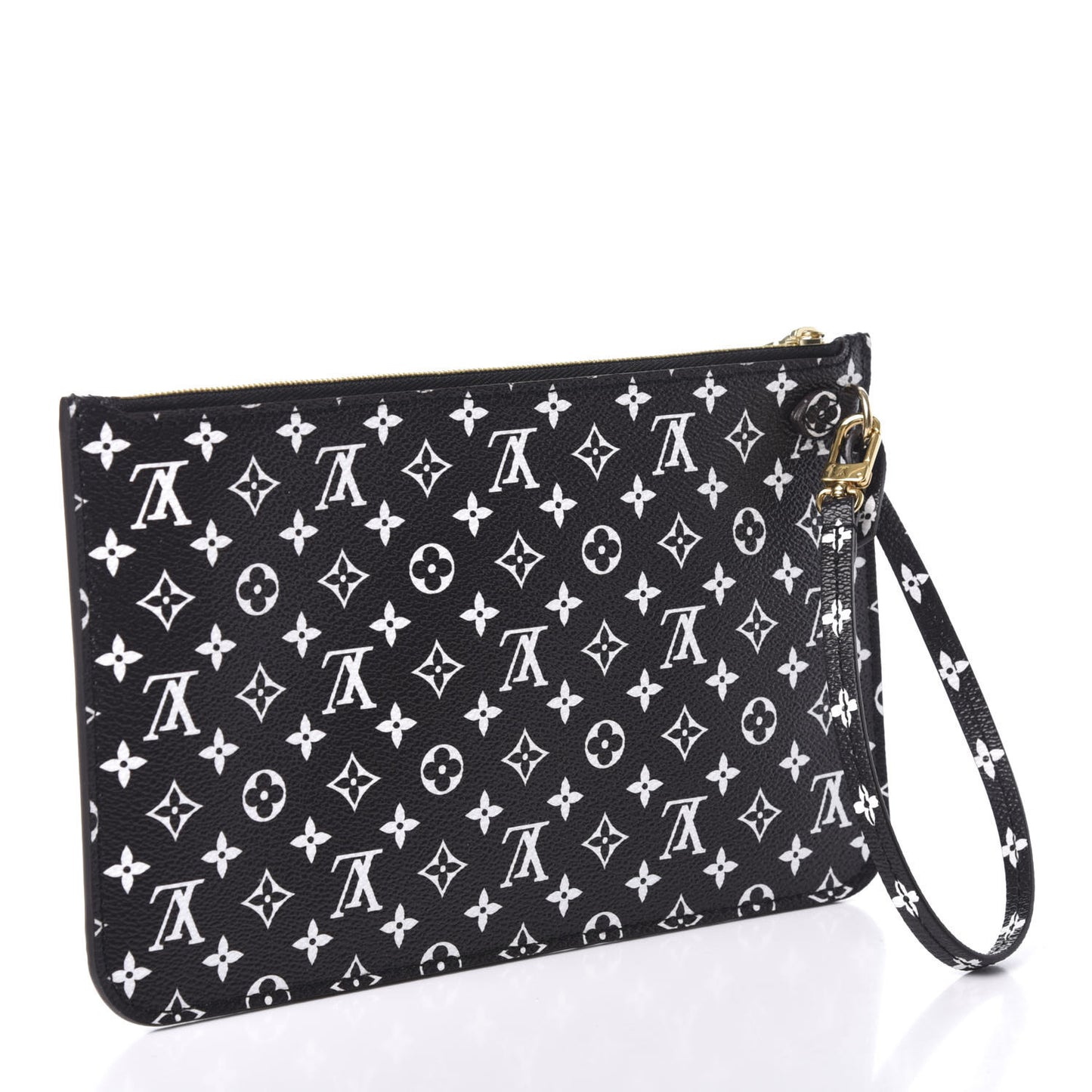 Monogram Giant Jungle Neverfull MM GM Pochette Black