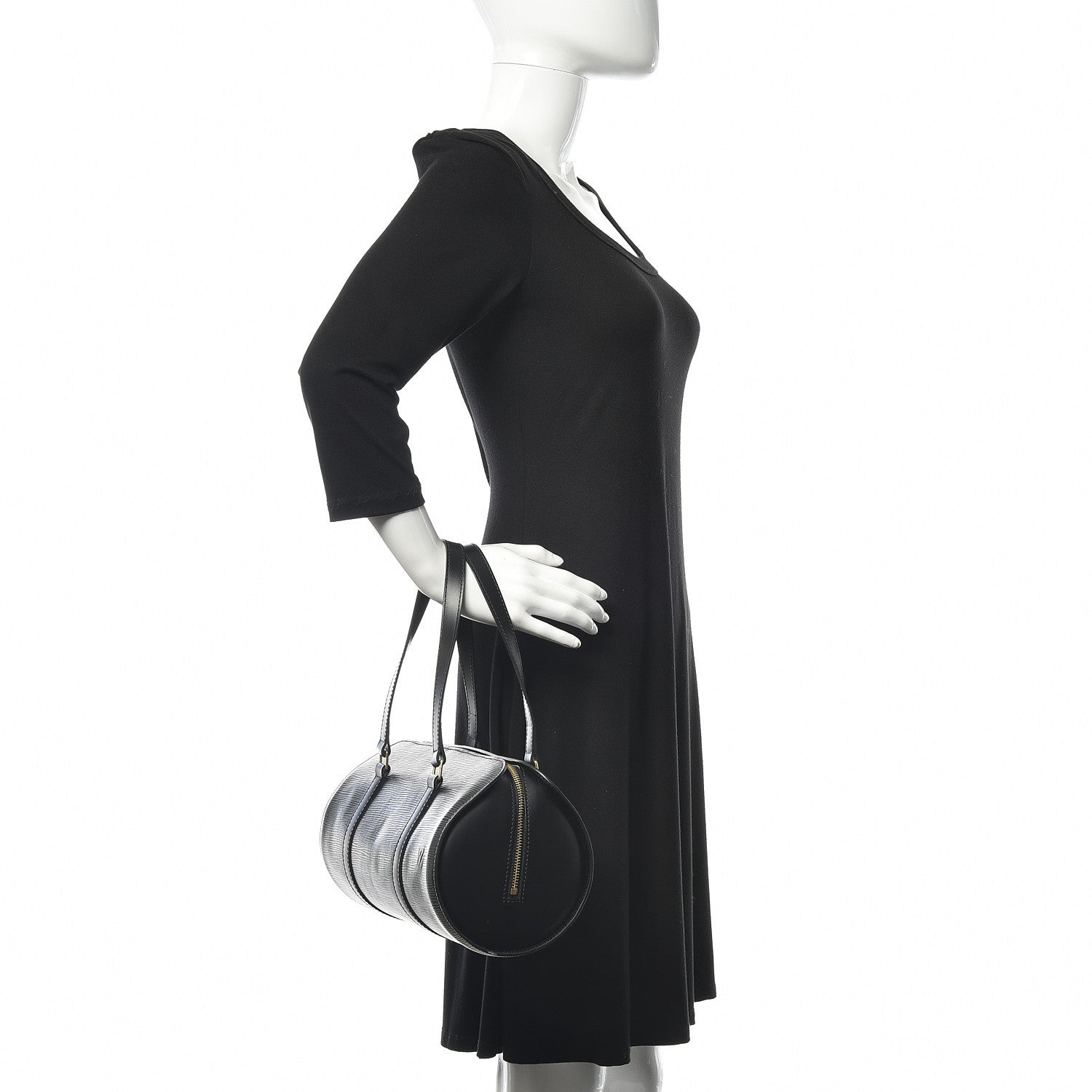Louis Vuitton Epi Soufflot Black 2 of 12