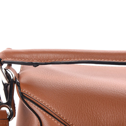 Loewe Calfskin Small Puzzle Bag Tan 11 of 12