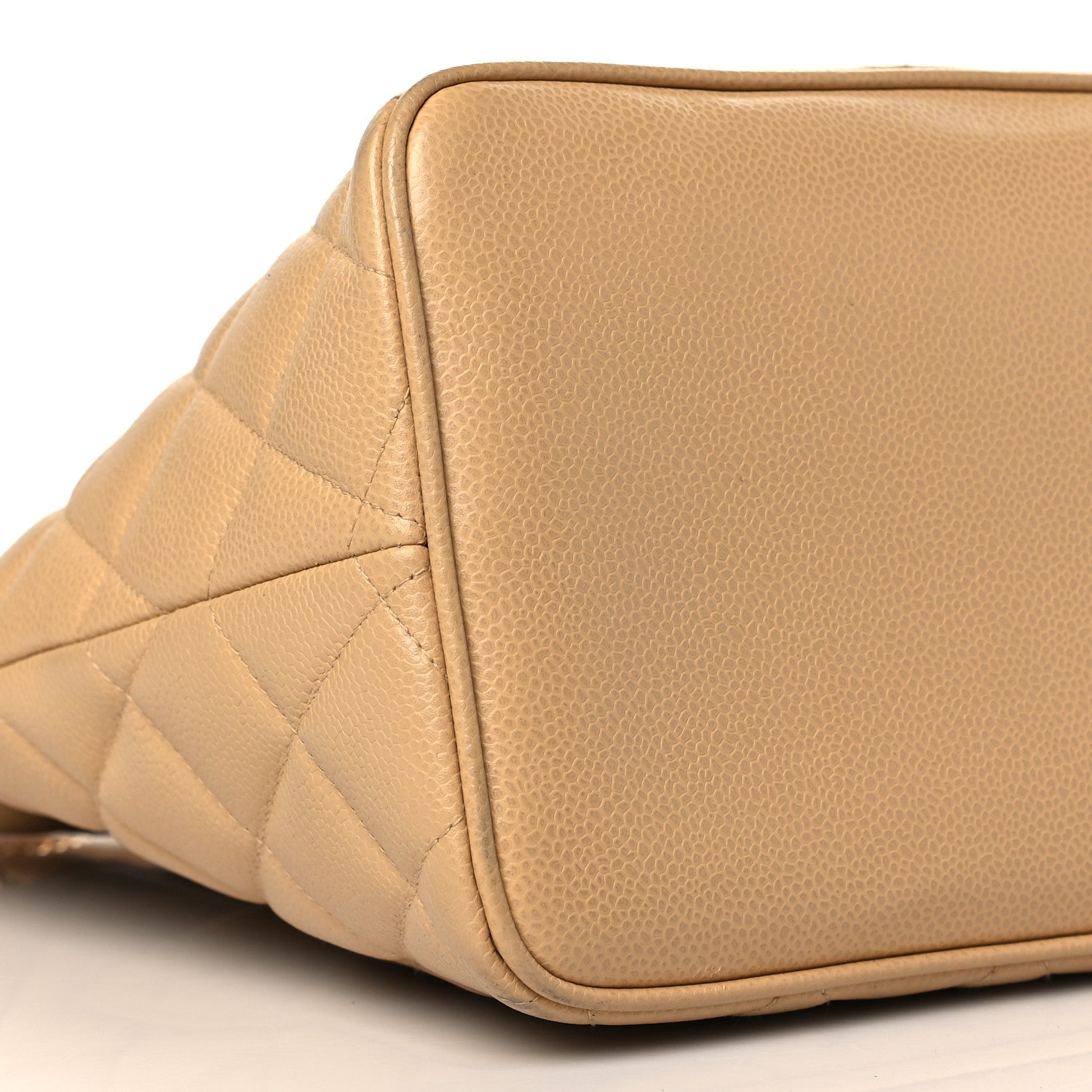 Chanel Caviar Quilted Medallion Tote Beige 10 of 11