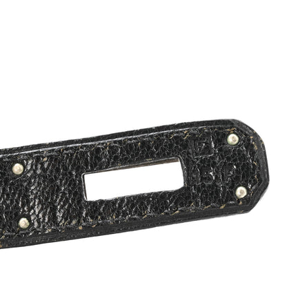 Hermes Chevre De Coromandel Kelly Retourne 35 Black 7 of 19