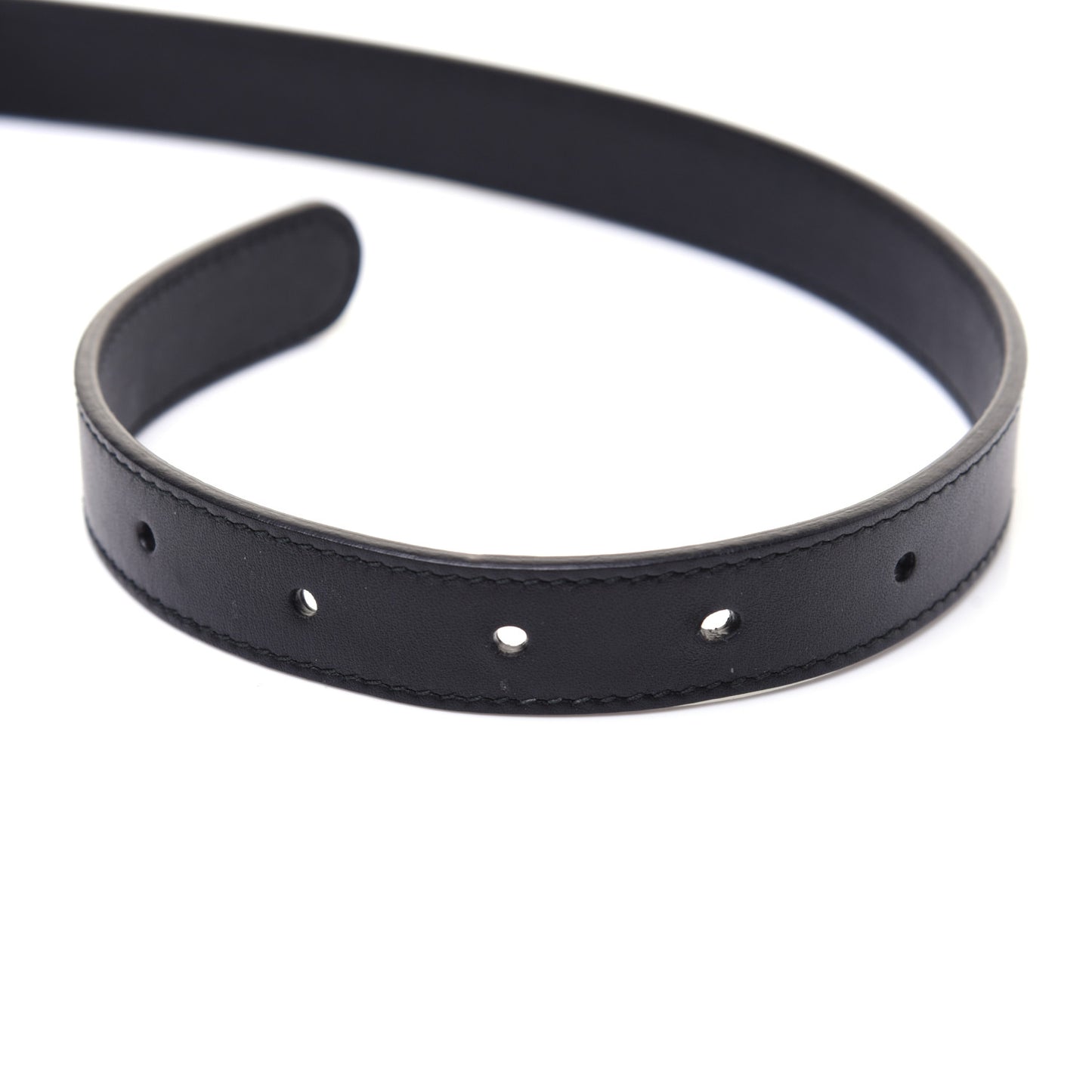 Calfskin Double G 20mm Belt 75 30 Black