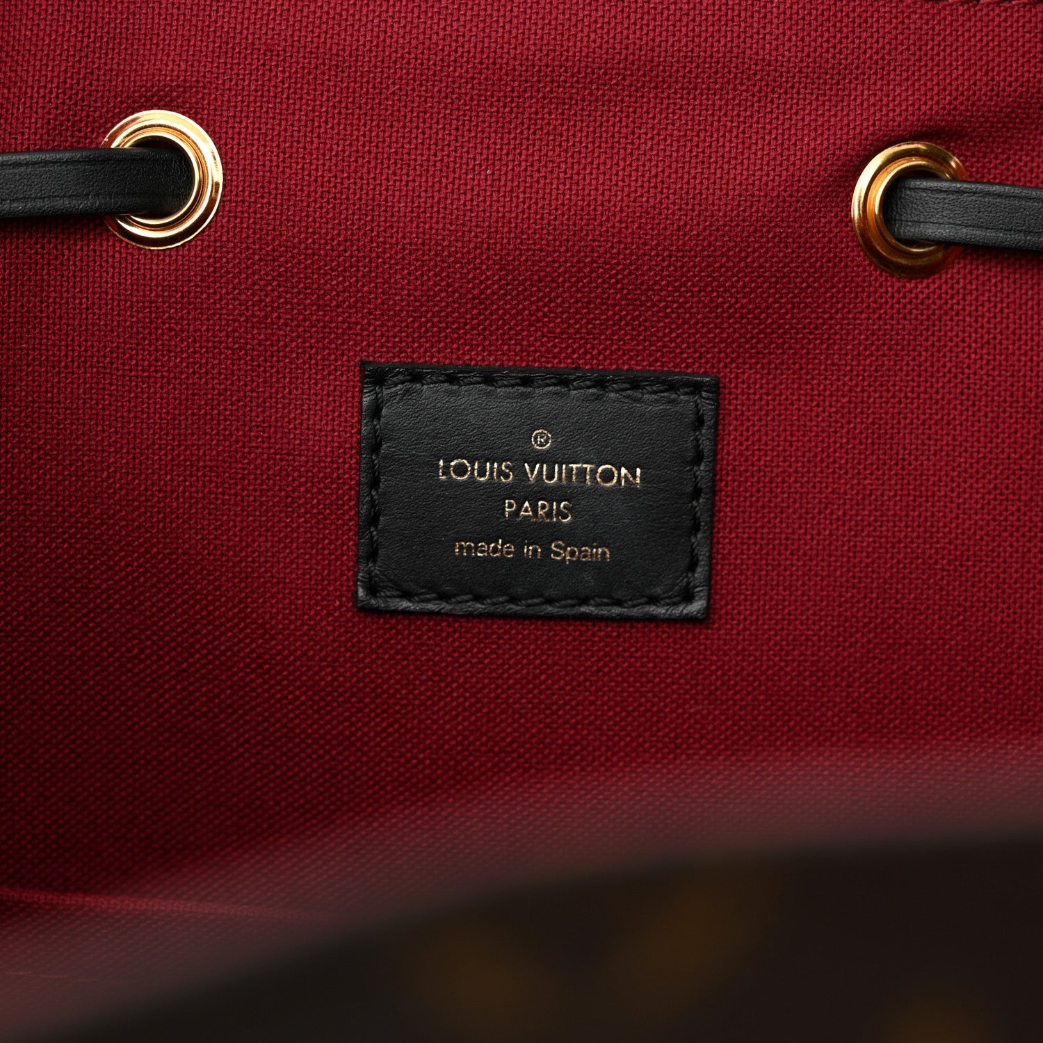 Louis Vuitton Monogram Montsouris PM Black 6 of 9