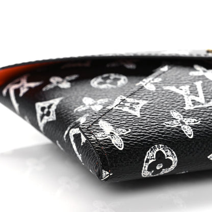 Louis Vuitton Catogram Kirigami Pochette Set Black 11 of 12