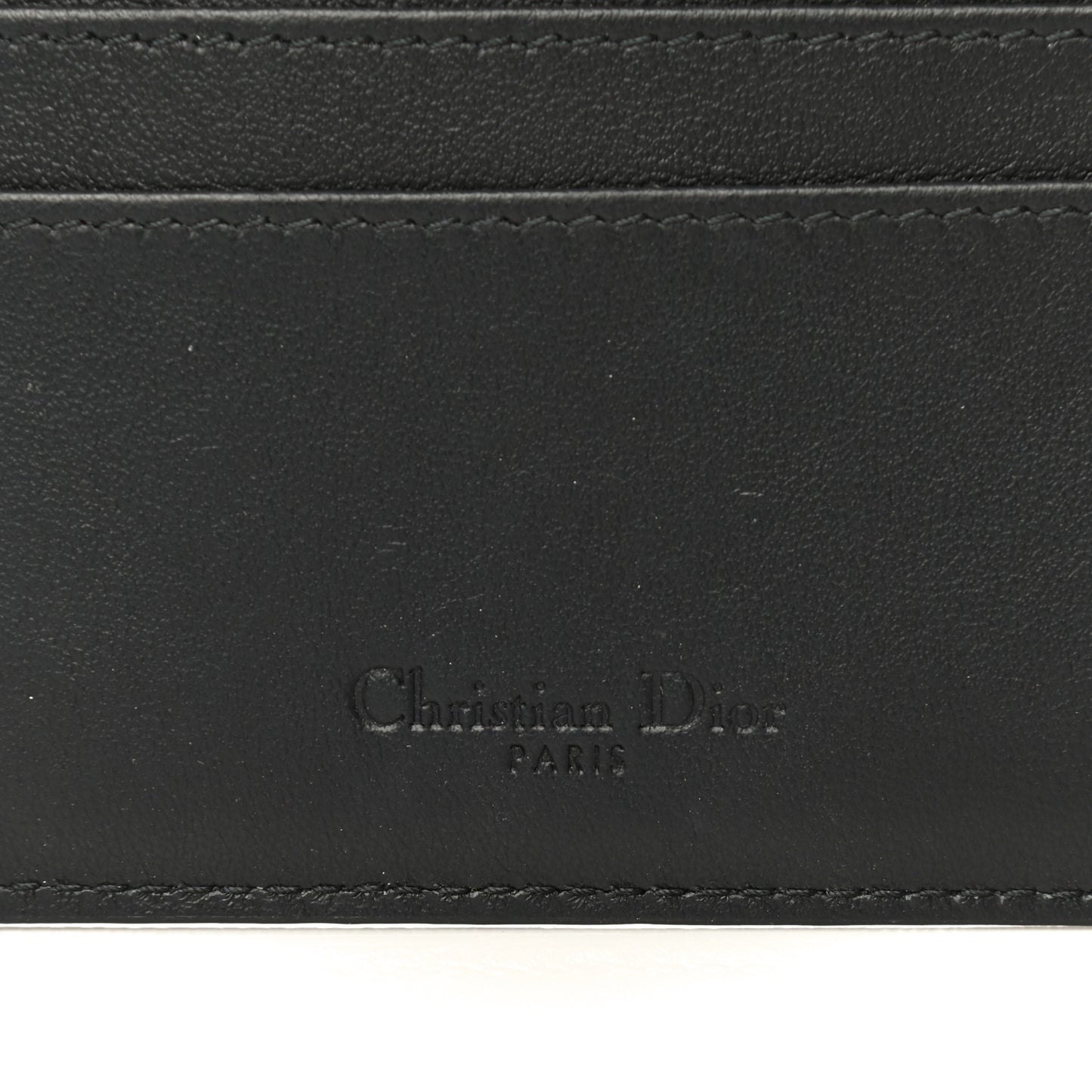 Calfskin Animals Card Holder Green